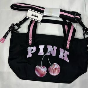 Victoria’s Secret PINK Cherry Mini Tote Crossbody NWT